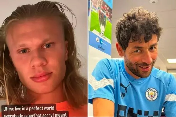 عذرخواهی هالند به خاطر غلط املایی در تبریک تولد بدنسازش!