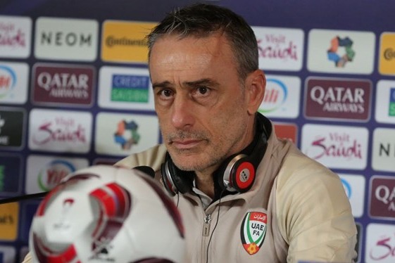 واکنش سرمربی امارات به شکست مقابل تاجیکستان و حذف از جام ملتهای آسیا