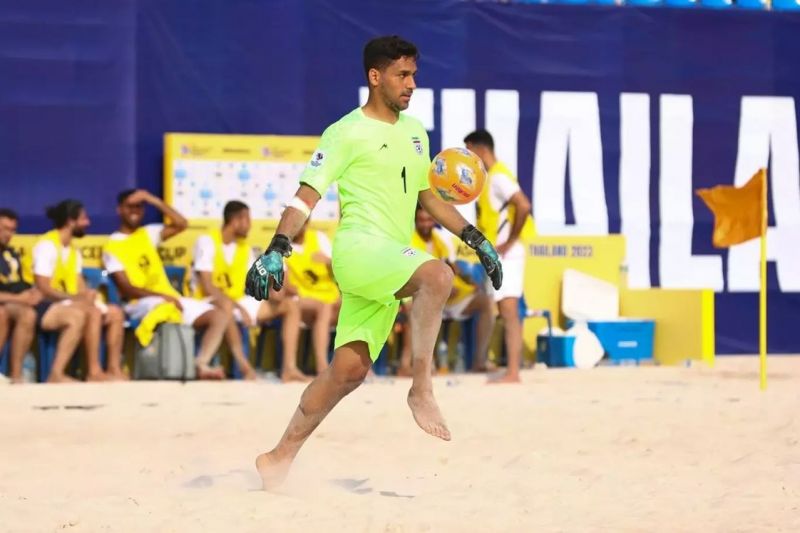مصاحبه فیفا با دروازبان تیم ملی فوتبال ساحلی؛ میرجلیلی: آرزوی من در زندگی بردن دستکش طلاست