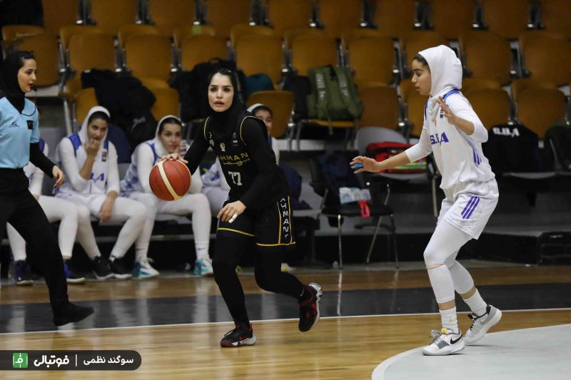 گزارش تصویری/ نیمه نهایی لیگ برتر بسکتبال زنان بین گروه بهمن و آکادمی سحر
