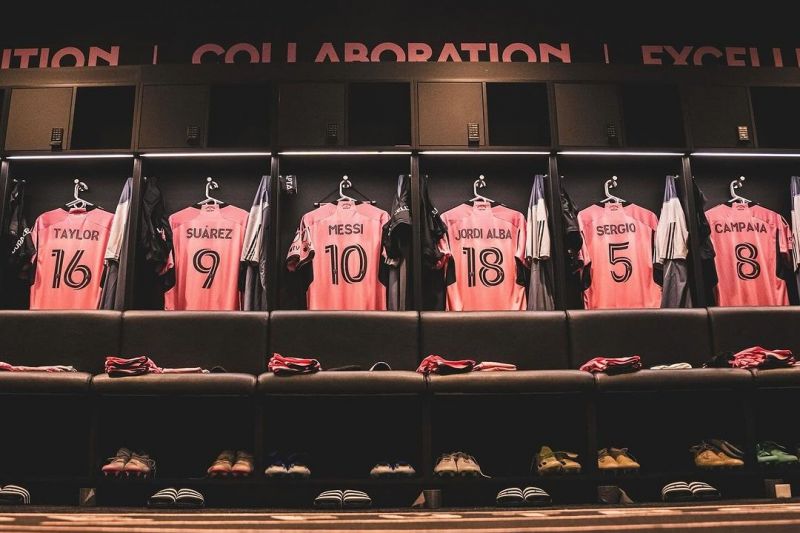 عکسی که سوارز از رختکن اینترمیامی منتشر کرد