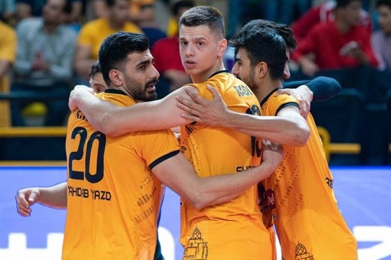 پلیآف لیگ برتر والیبال| پیروزی شهداب یزد مقابل ایفاسرام