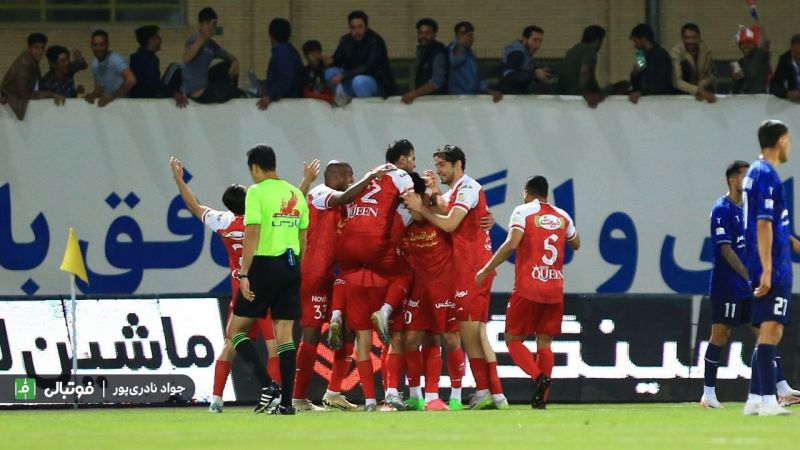 گزارش آماری/ پراکندگی گلهای پرسپولیس بر اساس دقایق بازی