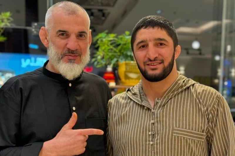 دیدار سعدالله‌یف با کشتی‌گیر افسانه‌ای
