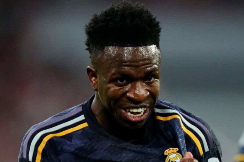 واکنش وینیسیوس جونیور به تساوی رئال مادرید مقابل بایرن مونیخ