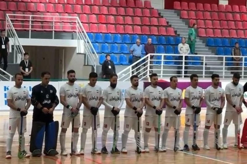 دومین پیروزی ایران در مسابقات هاکی سالنی قهرمانی آسیا