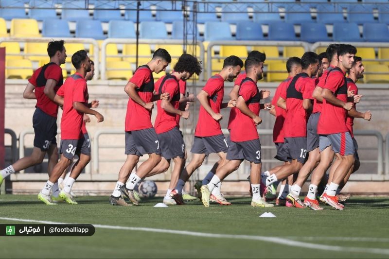 پرسپولیس تمرین کرد و به اردو رفت