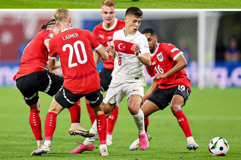 قابی مشابه از آردا گولر و مسی در یورو 2024 و جام جهانی 2022