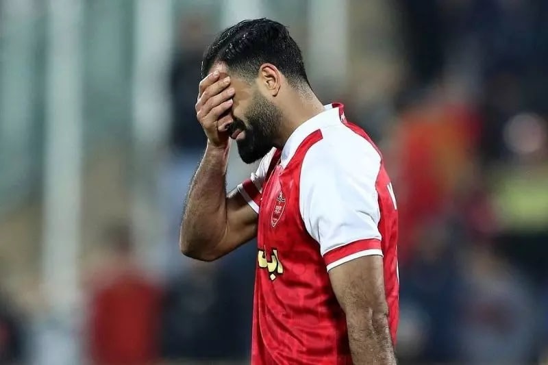 واکنش کنعانیزادگان به تمرینات پرفشار پرسپولیس! (عکس)