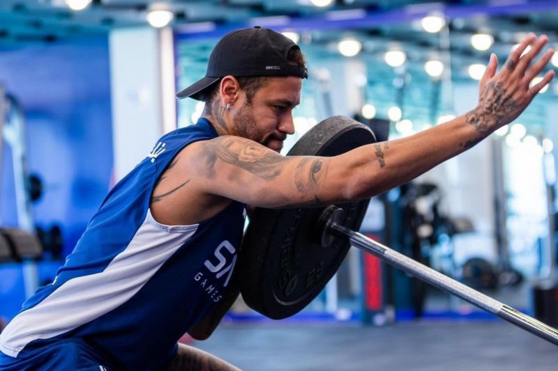 پست اینستاگرامی نیمار از تمرینات بدنسازیاش در الهلال