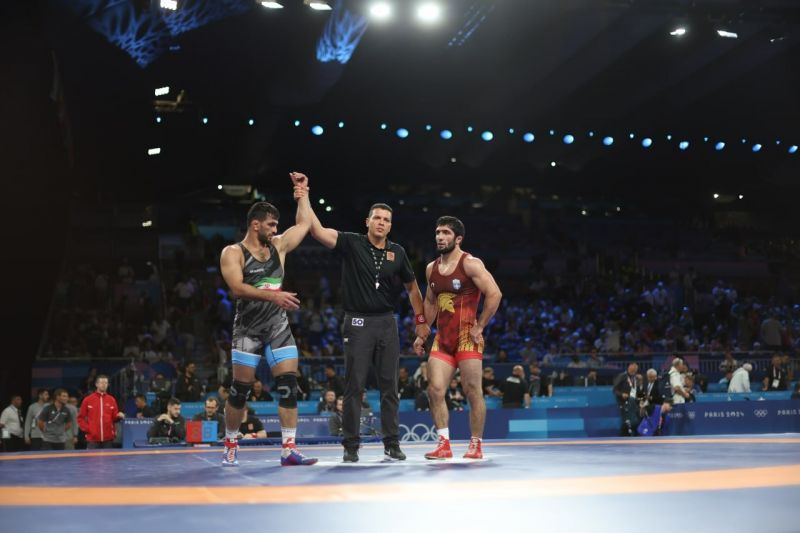 المپیک 2024 پاریس| صعود مقتدرانه یزدانی به نیمه‌نهایی