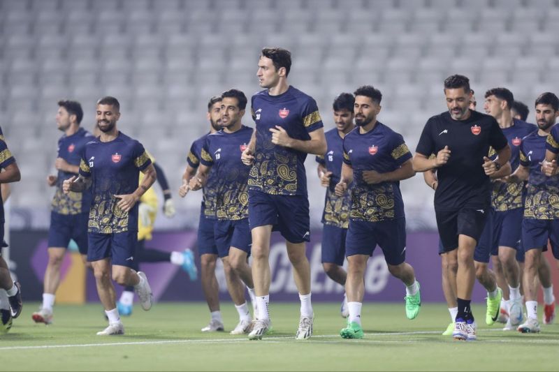 خوشحالی پرسپولیسیها از کیفیت زمین السد؛ این چمن خوراک ماست!