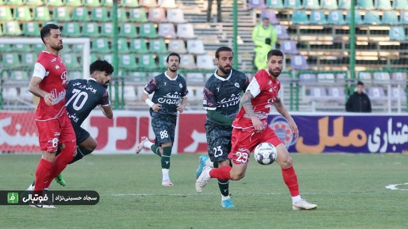 ذوبآهن صفر - پرسپولیس صفر| دو امتیاز فدای ارسالهای بیهوده/ فاصله با صدر حالا پنج امتیاز شد