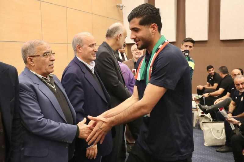 مراسم بدرقه تیم ملی جوانان به جام ملتهای آسیا