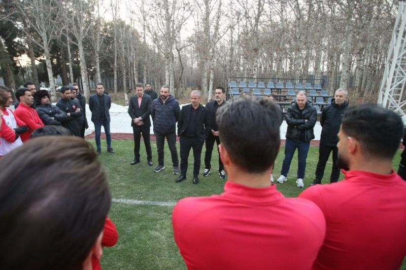 صحبتهای انگیزشی کارتال در نخستین دیدار با سرخپوشان