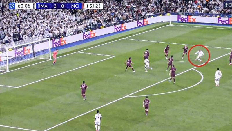 عکس؛ لحظهای که امباپه با پای چپ هتتریک خود را تکمیل کرد