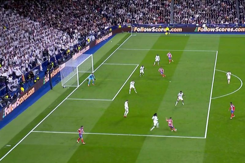 عکس؛ زاویهای که آلوارز از آنجا دروازه رئال مادرید را باز کرد