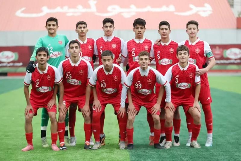 قهرمانی و تاریخسازی نونهالان پرسپولیس