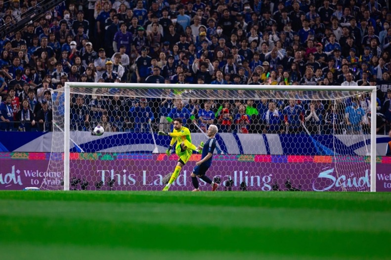 همتیمی سابق رونالدو و خوشحالی پس از تساوی مقابل ساموراییها