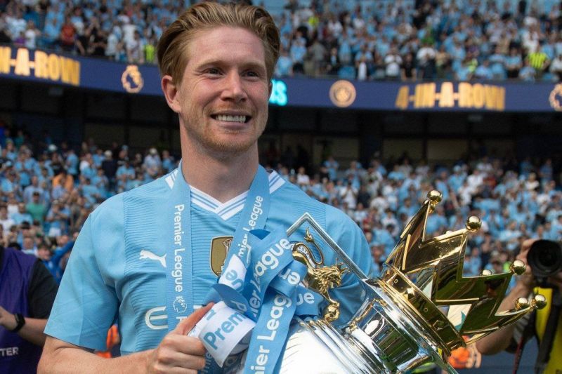 آمار کوین دی بروینه از ابتدای حضور در لیگ برتر انگلیس