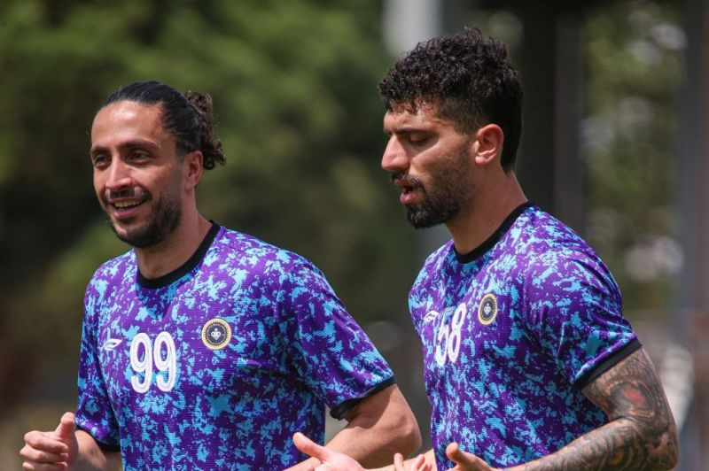 گزارش تصویری/ تمرین سپاهان، دوشنبه ۱۸ فروردین