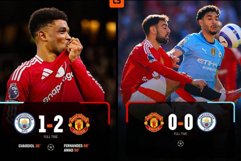 منچستریونایتد در چند دربی پیاپی شکست نخورده است؟ (عکس)