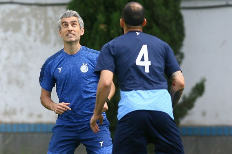 یک قاب جذاب از تمرین سهشنبه استقلال