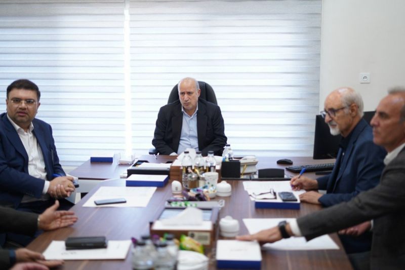 جلسه هیات رئیسه سازمان لیگ فوتسال با حضور تاج