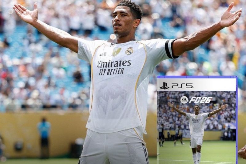 ستاره رئالمادرید روی کاور بازی FC 26