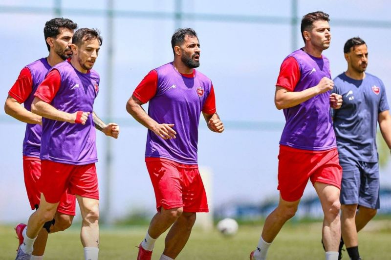 نخستین تمرین فصل جدید پرسپولیس با وحید هاشمیان