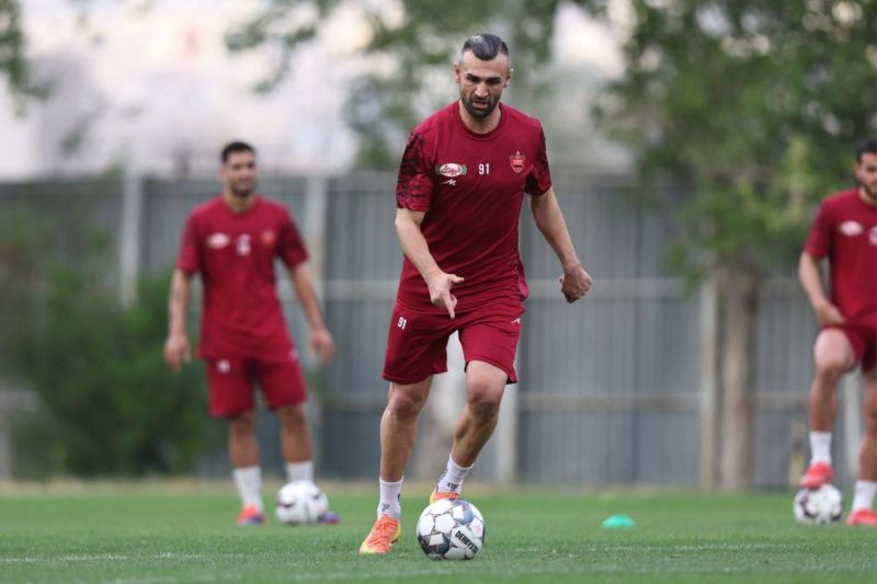 حضور دورسون در اردوی پرسپولیس