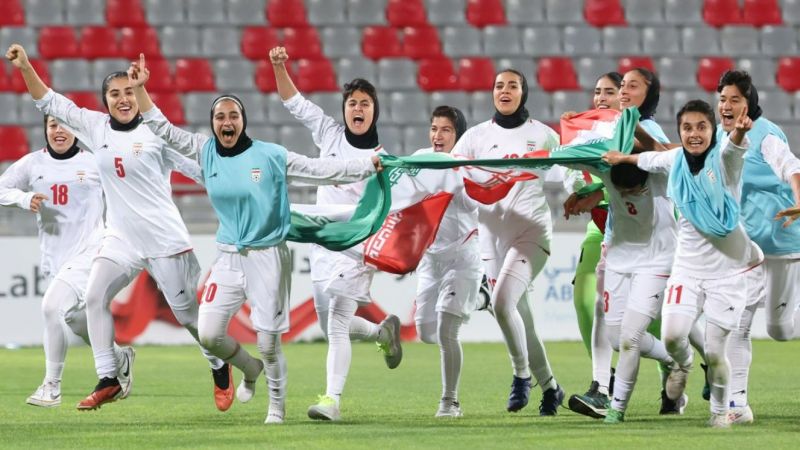 گزارش AFC از صعود مقتدرانه تیم ملی فوتبال زنان ایران به جام ملت‌های آسیا