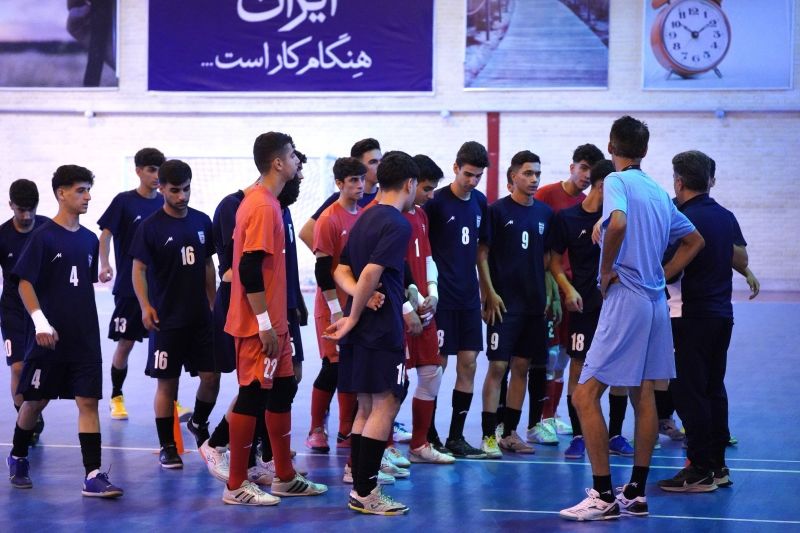 اردوی تیم ملی فوتسال جوانان با ترکیب جدید در جریان است