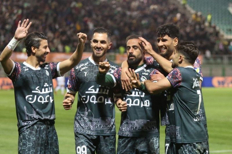 همنشینی زیبای فوتبال و فرهنگ؛ پوستر جذاب ذوب‌آهن با تصویری از مرحوم استاد فرشچیان