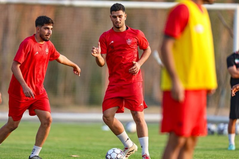 گزارش تصویری/ تمرین پرسپولیس، ۸ شهریور ۱۴۰۴