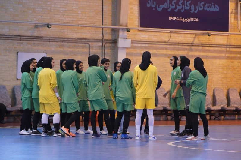 آغاز تمرینات شاداب ملی‌پوشان دختران فوتسال