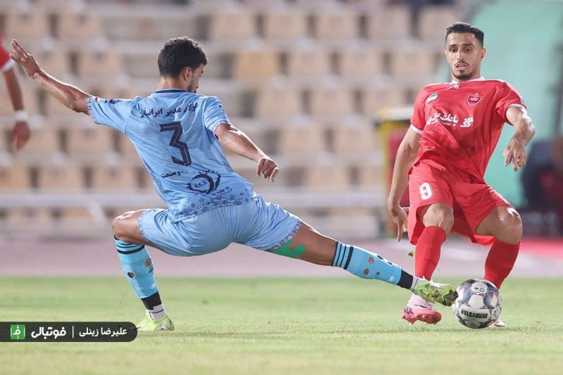 گزارش تصویری اختصاصی/ چادرملو صفر - پرسپولیس صفر