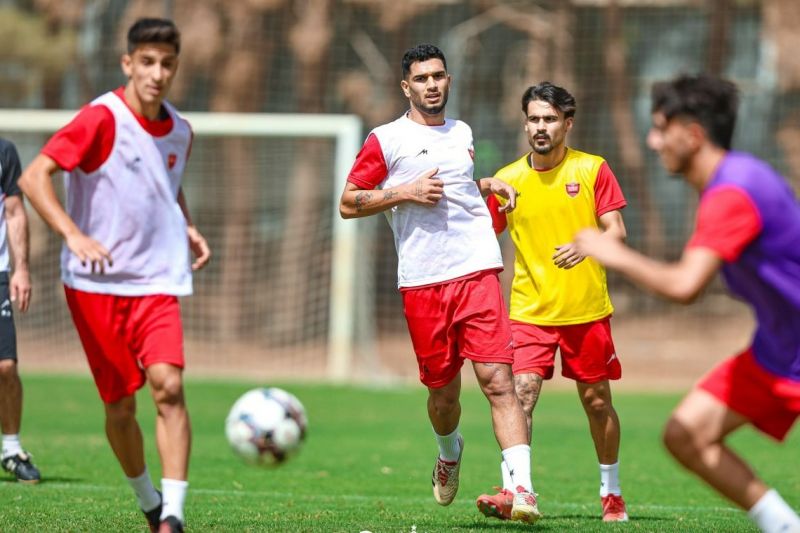 برگزاری تمرین و ریکاوری پرسپولیس