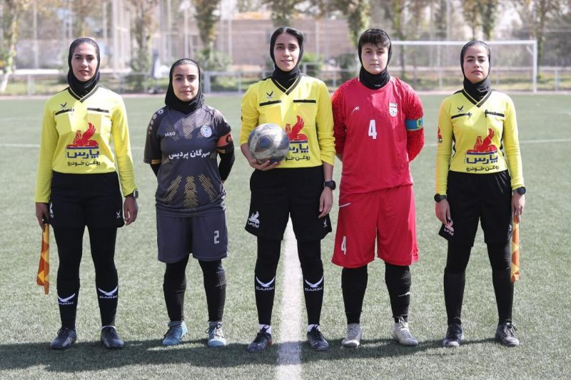 پیروزی تیم ملی دختران نوجوان برابر پردیس بانوان