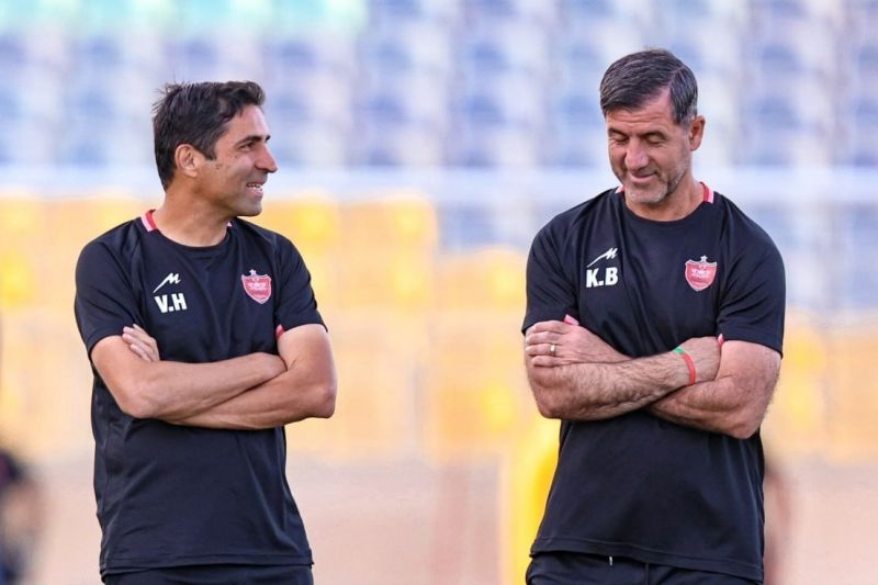 برگزاری آخرین تمرین پرسپولیس زیر نظر هاشمیان