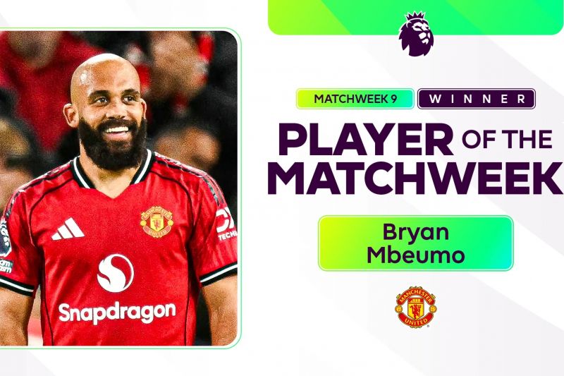 رسمی/ ستاره منچستر یونایتد بهترین بازیکن هفته شد