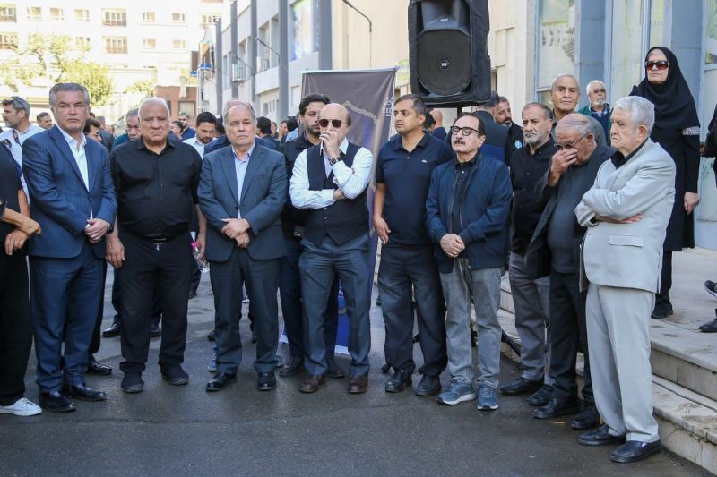 گزارش تصویری/ مراسم تشییع پیکر اکبر کارگرجم