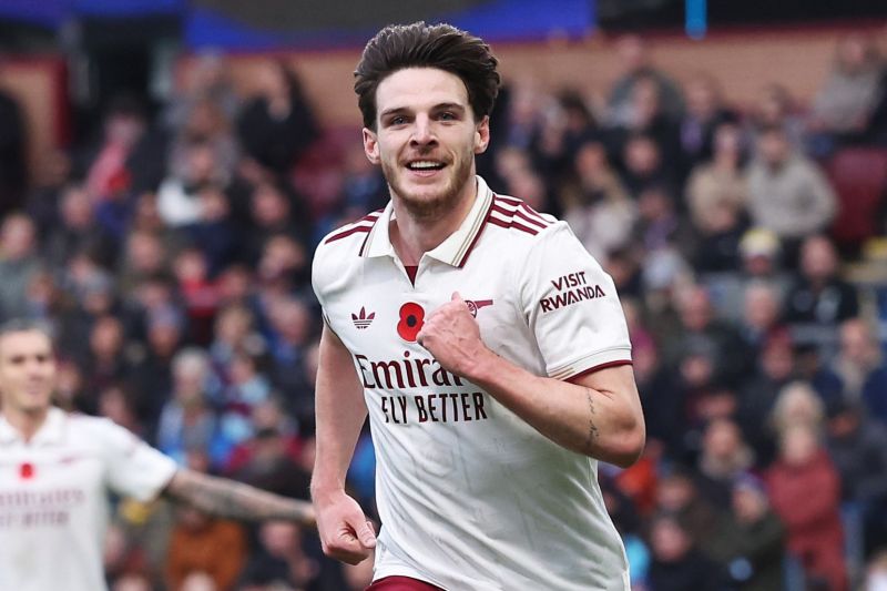 درخشش ستاره انگلیسی آرسنال برابر برنلی