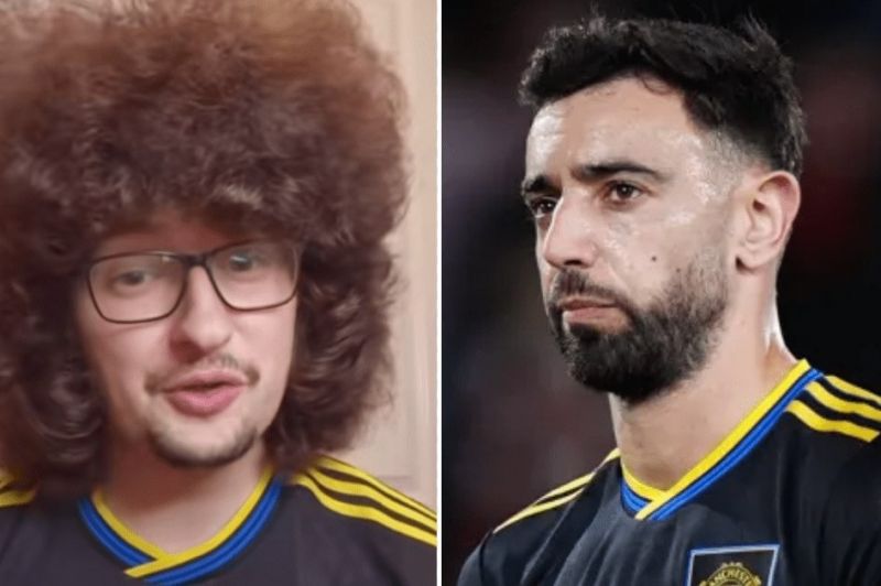 هوادار معروف منچستریونایتد و موهایی که بازهم کوتاه نشدند