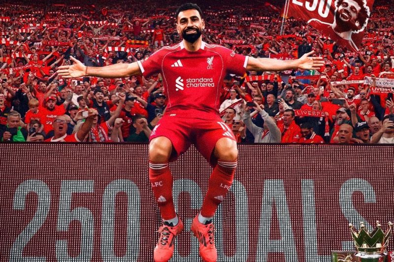 پادشاه مصری و رسیدن به ۲۵۰ گل برای لیورپول