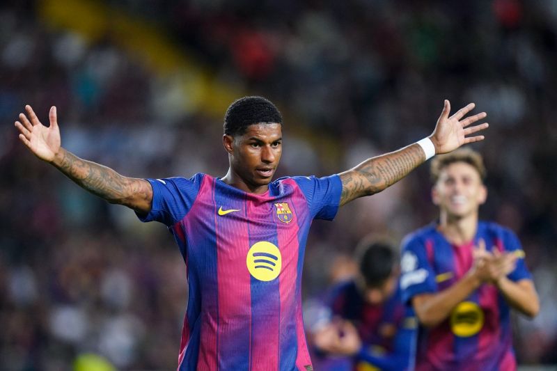 درخشش مارکوس رشفورد در بارسلونا ادامه دارد