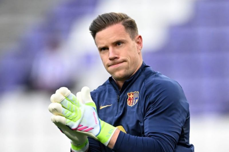 دروغ گفتن دروازه‌بان آلمانی به بارسلونا؟