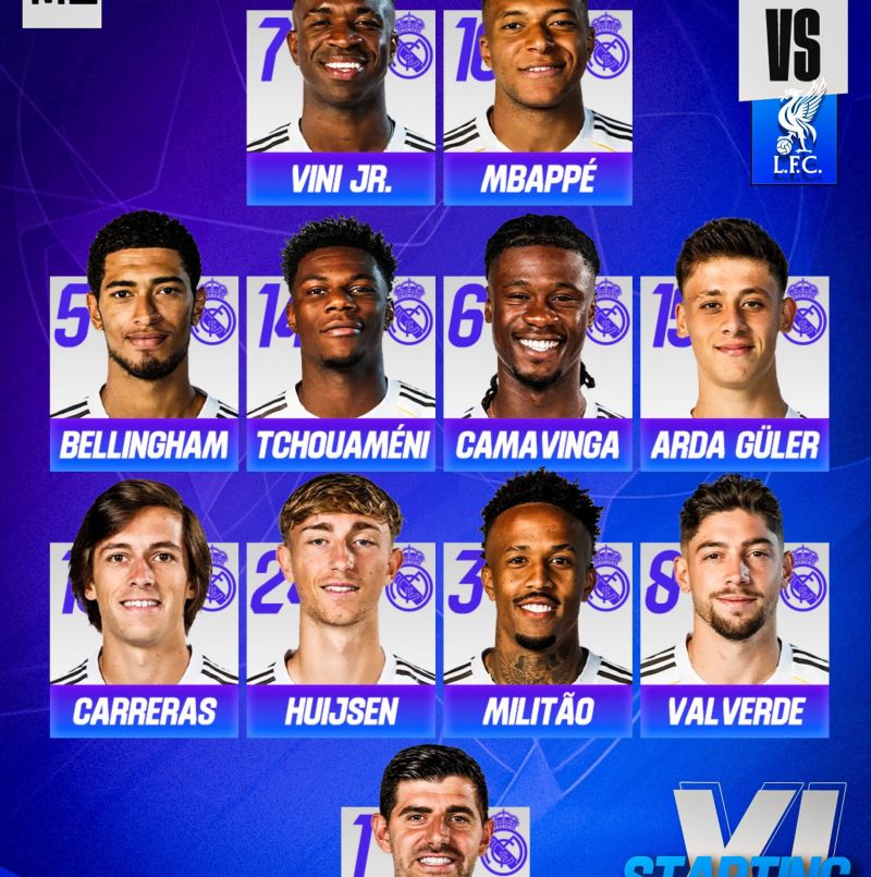 ترکیب لیورپول و رئال مادرید؛ جدال ستارهها در آنفیلد