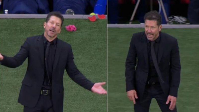 اعتراض عجیب سیمئونه به داور؛ هیچوقت به وینیسیوس کارت نمیدهی!