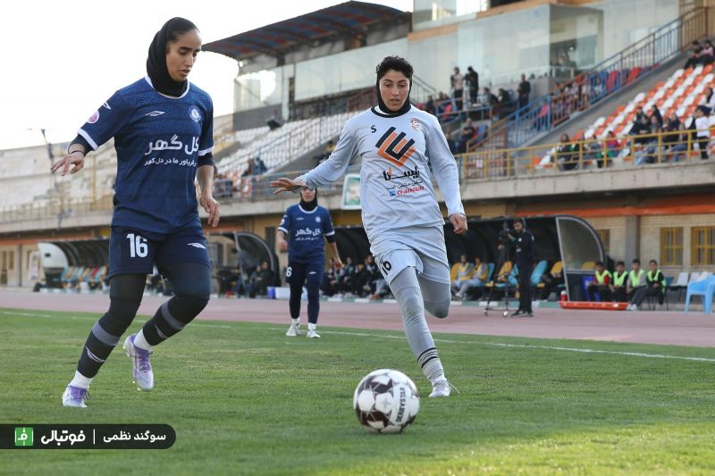 گزارش تصویری/ ایستا صفر - گلگهر یک ( لیگ برتر بانوان)